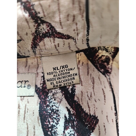 Munsingwear Mens XL Button Down Short Sleeve Fish Shirt Outdoors - Picture 11 of 16